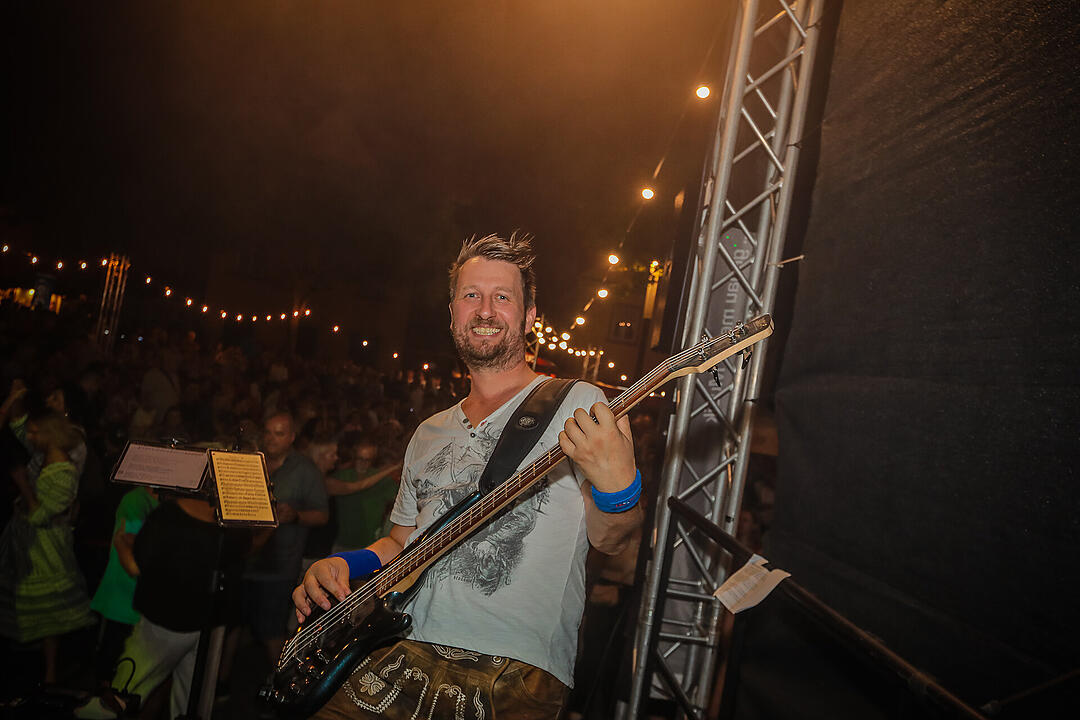 Beste Stimmung beim Stadtfest in Schweinfurt.
