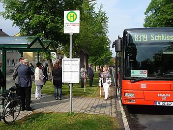 Der Steigerwald-Express auf Tour.  Archivbild: privat