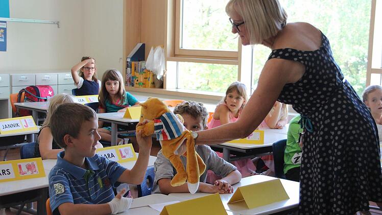 Eindrücke vom ersten Schultag in der Grundschule Reuth, Foto: Sarah Stieranka