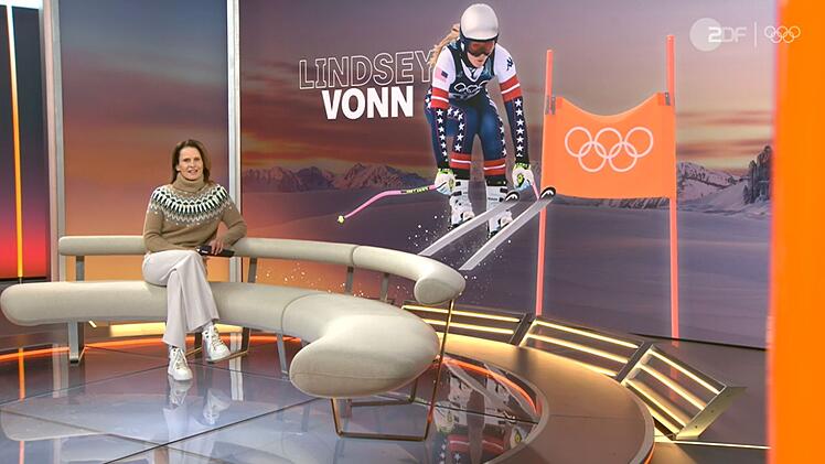 Bei Katrin M&uuml;ller-Hohenstein dreht sich vor dem Rennen alles um Lindsey Vonn.