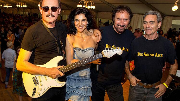 Detlef Christel, Simona Nickel, Hans Deusel, Stephan Kulla (von links nach rechts) heute  Fotos: pr