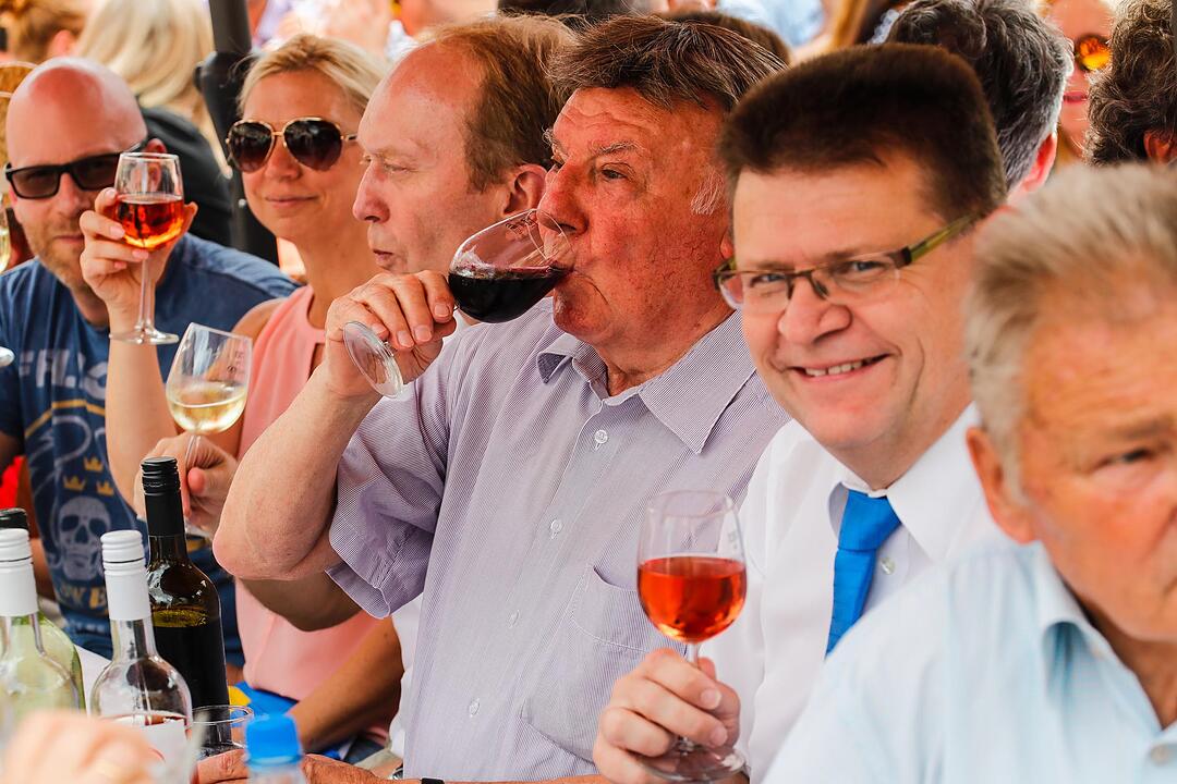 Weinfest-Eröffnung in Zeil am Main