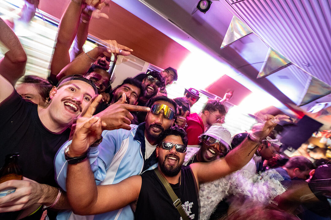 Die beste Party im Zug!