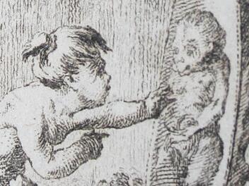 Grafik zu einer Lessing-Fabel aus Joachim Camerarius "Fabellae Aesopicae", Leipzig 1571. Der im Besitz der Landesbibliothek befindliche Sammelband gehörte Herzog Johann Casimir. Foto: Landesbibliothek