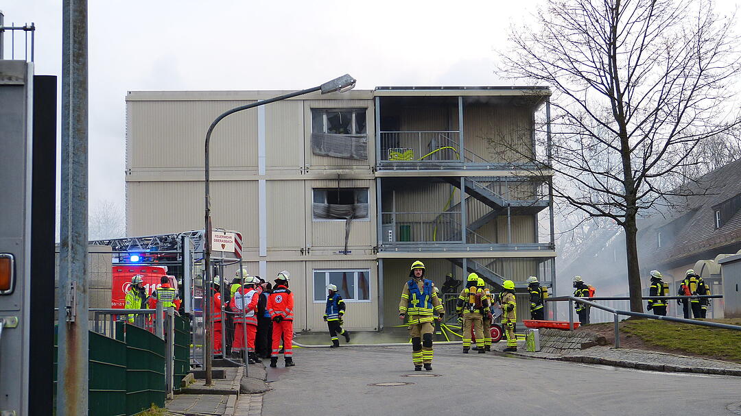 Feuer in Asylunterkunft in Zirndorf