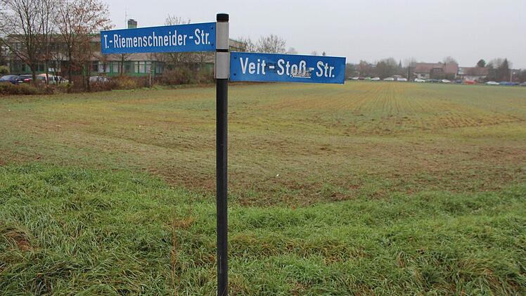 Auf diesem Acker an der Berufsfachschule könnten Mietwohnungen entstehen. Foto: Andreas Dorsch