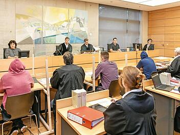 Diesmal verhandelt das Gericht nicht im Justizzentrum Würzburg, sondern im Gut Wöllried bei Rottendorf.