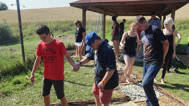 Testlauf für alle Helfer.
