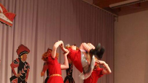 Der Showtanz der Jugendgarde aus Wiesentheid. Thomas Dill