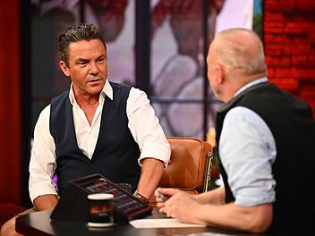 Stefan Mross (links) war bei Stefan Raab zu Gast.