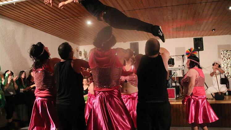 Männerballett in Wartmannsroth.  Foto: Gerd Schaar