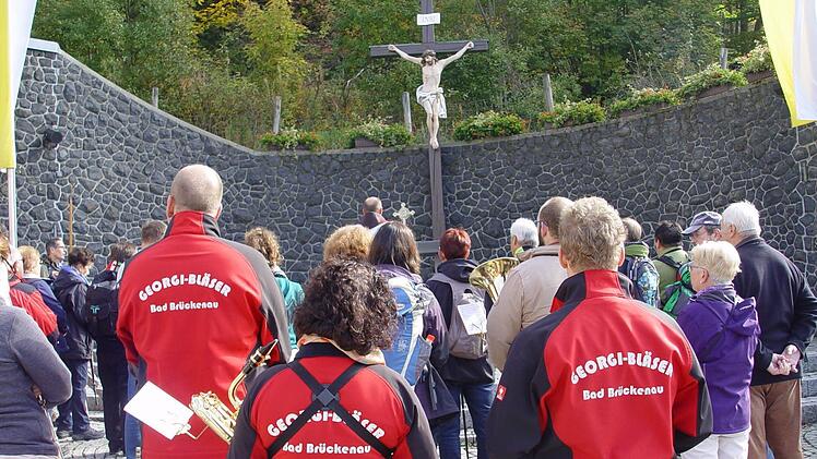 Bad Brückenauer Kreuzbergwallfahrt. Foto: Brigitta Kempe-Wolf