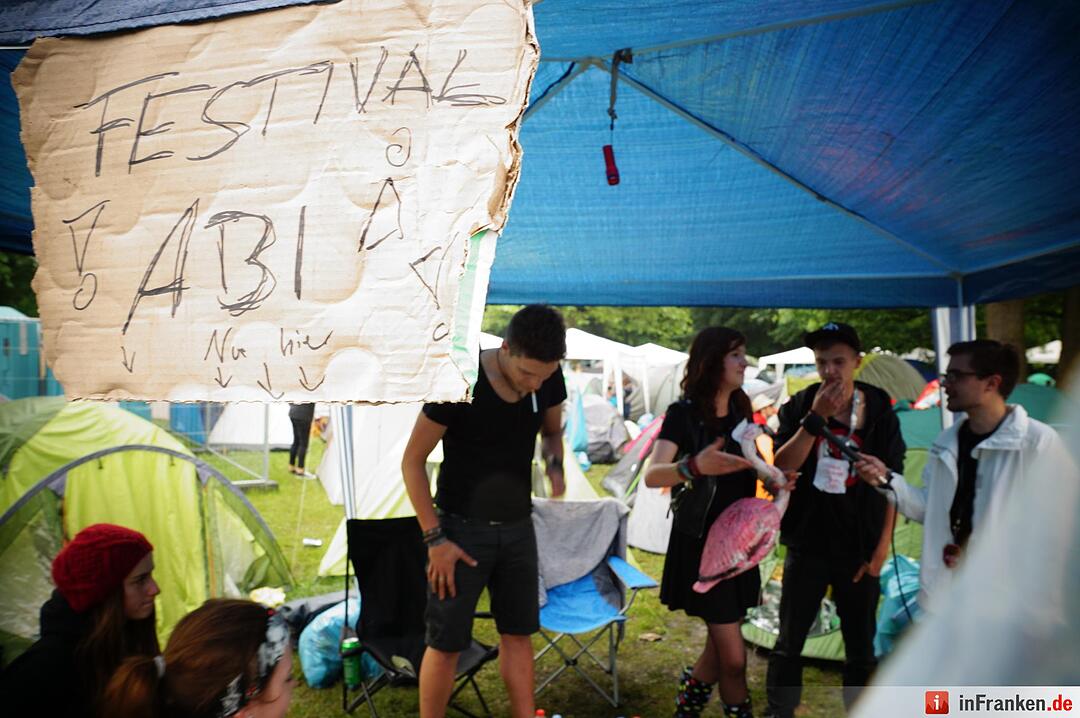 Rock im Park 2016: Besuch auf dem Zeltplatz
