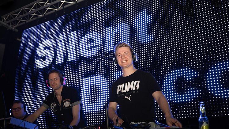 Die erste "Silent Disco" im Landkreis Kronach. Foto: Marian Hamacher