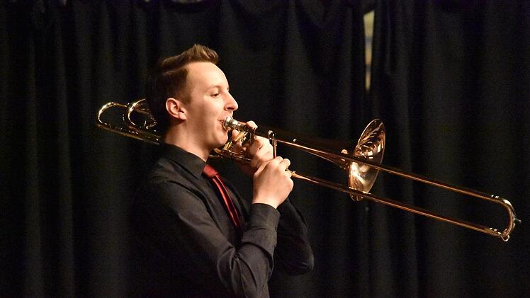 Die Big-Band des Frankenwald-Gymnasiums Kronach Uschi Prawitz