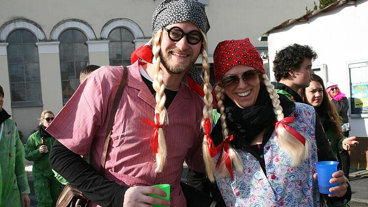 Faschingsumzug in Oehrberg. Foto: Gabriele Sell