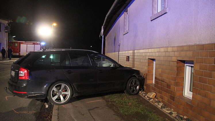 Die Unfallstelle befindet sich in der Ortsmitte von Rothwind.