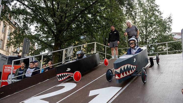 Coburg feiert Revival von legend&auml;rem Seifenkistenrennen - die sch&ouml;nsten Bilder