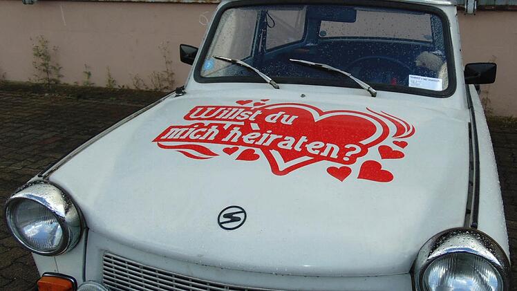 Der Trabant war nur einer von vielen Oldtimern, die ausgestellt wurden. Foto: Petra Malbrich