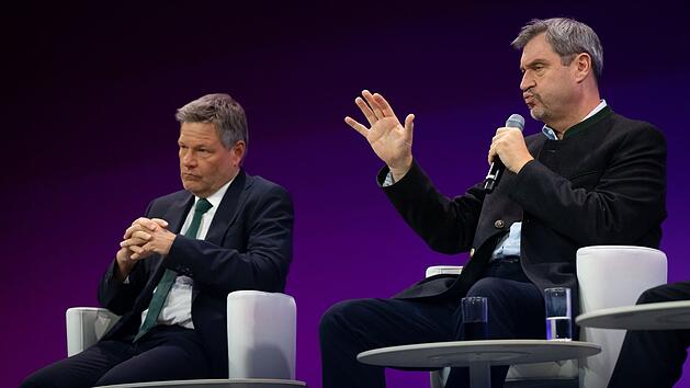 Habeck und S&ouml;der teilen erneut gegeneinander aus