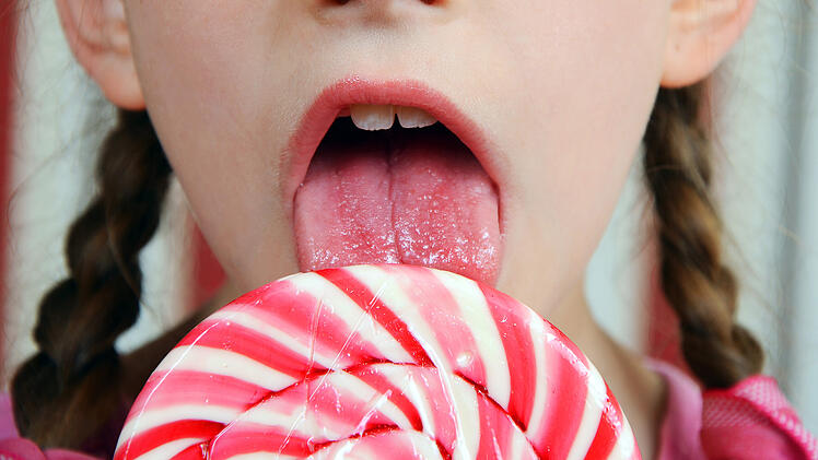 Kind, Süßigkeiten, Naschen, Lolli, Ernährung, Zucker