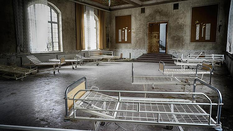 Leere Betten: eines der Motive der Lost Places-Fotografen.  Foto: privat