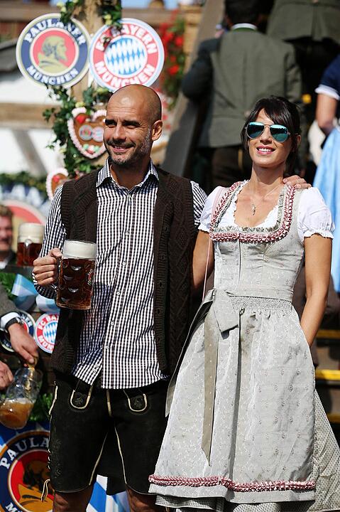 Wiesn-Besuch des FC Bayern München