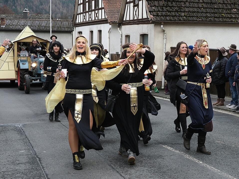 Impressionen vom stimmungsvollen Umzug