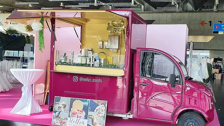 Bamberg: "Ice Rolls" statt Eiskugeln: Das ist Mellys Eistruck