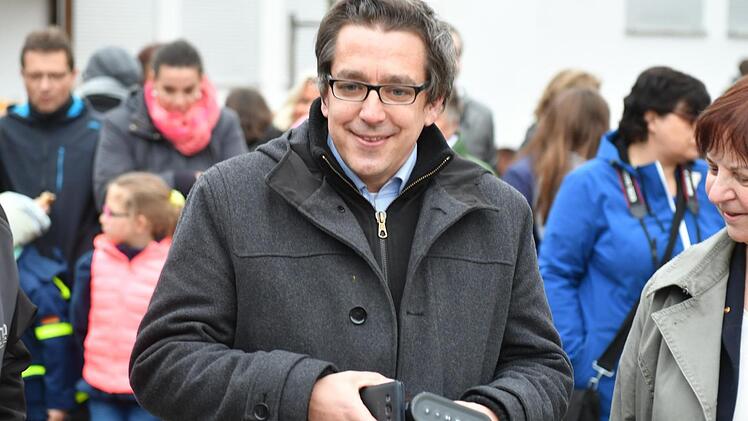 Kunstlehrer Andreas Schobert hat das Kunstprojekt initiiert.