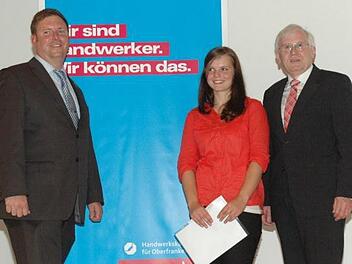 Christina Rößler wurde als Berufsschulbeste mit dem Staatspreis ausgezeichnet. Fotos: Meißinger