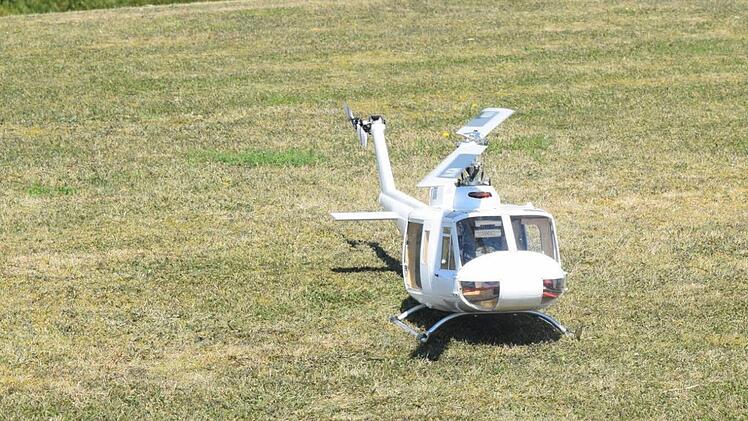 Diese Bell 4H1 ist ein Nachbau des aus den Rambo-Filmen bekannten Helikopters. Foto: D. Pondelicek