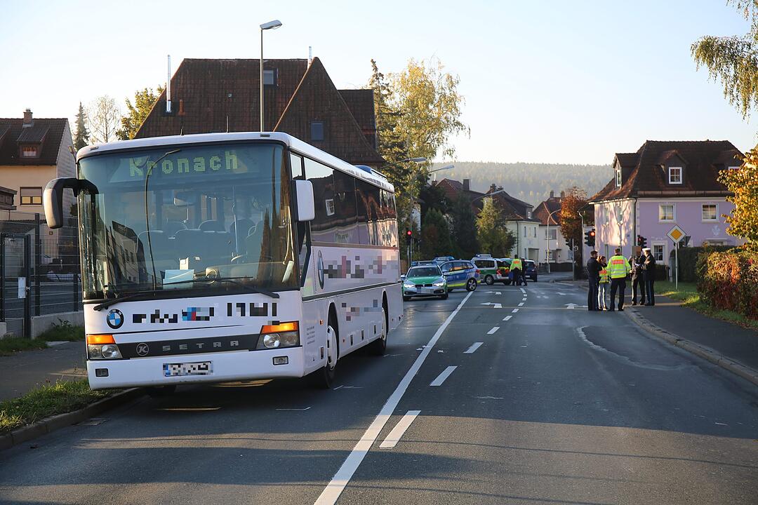 Busunglück in Kronach: Schulkind mitgeschleift