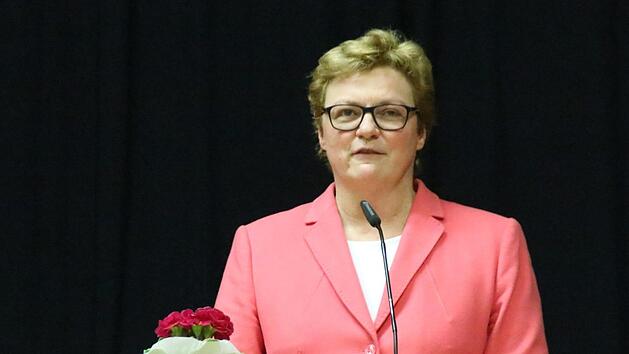 Die CSU-Europaabgeordnete Monika Hohlmeier sprach beim politischen Aschermittwoch der CSU in Bad Staffelstein.Matthias Einwag