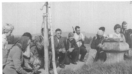 Wallfahrt nach Marienweiher 1968 Foto: privat