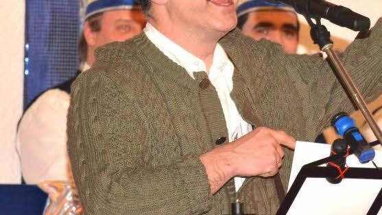 Von der "Ermetzia" aus Ermershausen kam Präsident Michael Albert, um als Jäger zu berichten