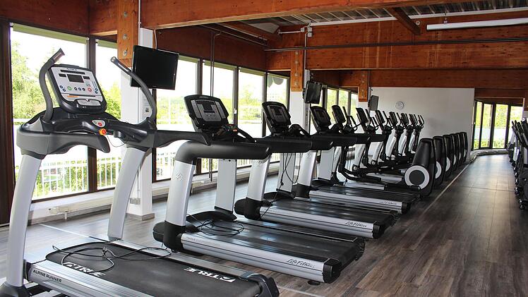 G&auml;hnende Leere: Wie hier in Bad Kissingen sieht es derzeit &uuml;berall in den Fitnessstudios aus. &Ouml;ffnungen sind nicht in Sicht.