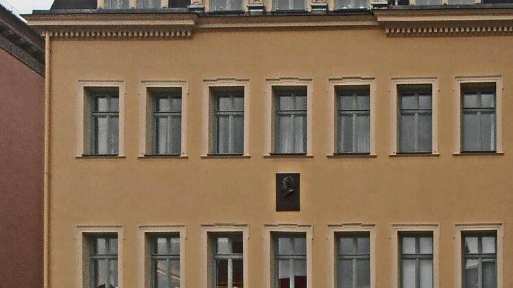 Draeseke Geburtshaus am Coburger Marktplatz