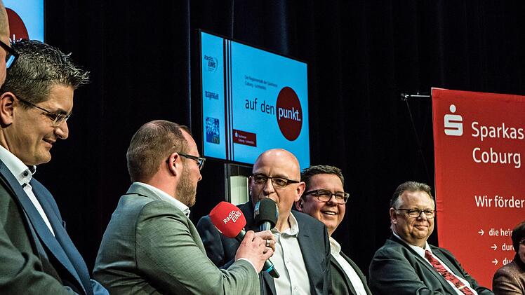 Impressionen vom Coburger Regionentalk im Kongresshaus zur LandratswahlFoto: Jochen Berger