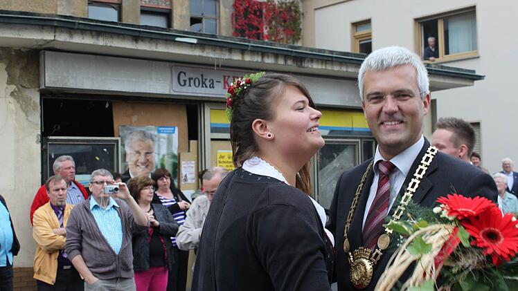 Auch der Bürgermeister wagte ein Tänzchen. Foto: Veronika Schadeck