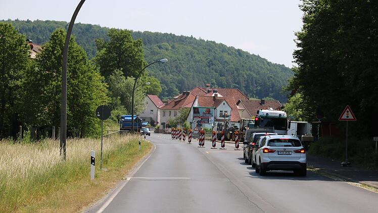 Bilder von der Ortsdurchfahrt Arnshausen. Foto: Ralf Ruppert