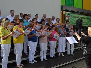 Auf dem Chorfest  in Reuth Foto: Sonja Hoffmann