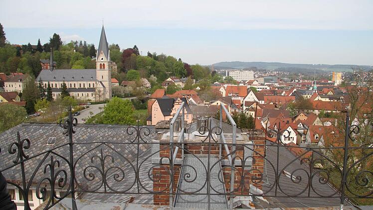 Der Blick vom Dach ist großartig.