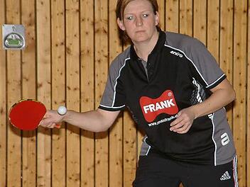 Beim 8:3-Erfolg des TSV Windheim beim TSV Steinberg II blieb Melanie Neubauer in ihren drei Einzeln und im Doppel zusammen mit Anja Backer ungeschlagen. Foto: Hans Franz