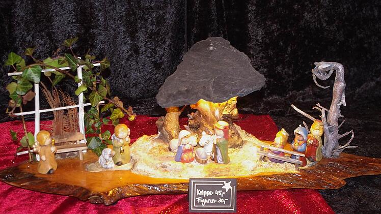 Weihnachtsmarkt in Wilhelmsthal. Foto: Heike Schülein