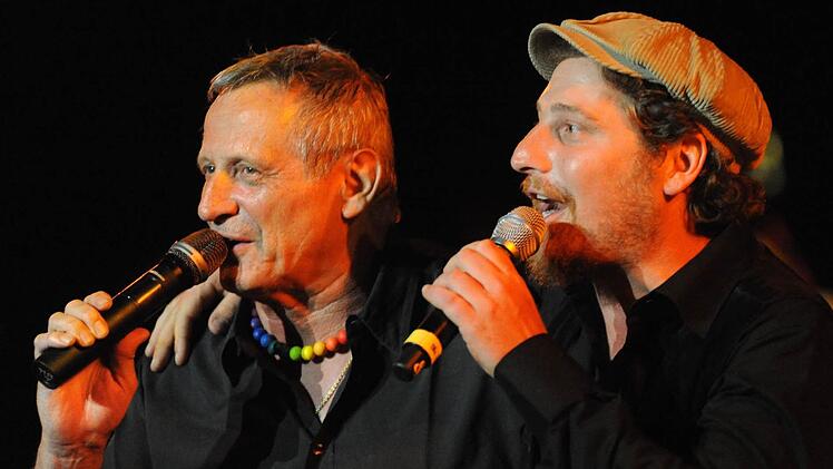 Konstantin Wecker (links) und Dominigg Plangger sind heuer bei den "Songs" dabei.