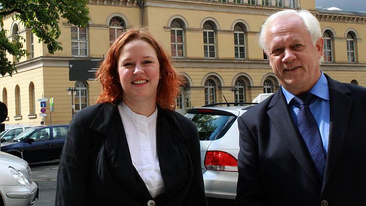 Judith Wollstädter mit ihrem Vorgänger Wolfgang Vatke Foto: Jochen Berger