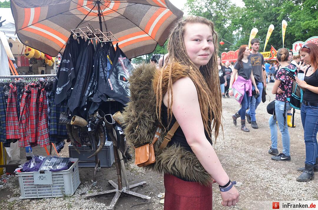 Die schrägsten Outfits bei Rock im Park 2016