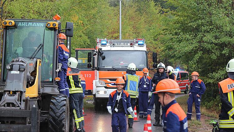 Verschiedene Einsatzszenarien hatten sich die Organisatoren f&uuml;r die Jugendlichen ausgedacht. Foto: Luca Berger