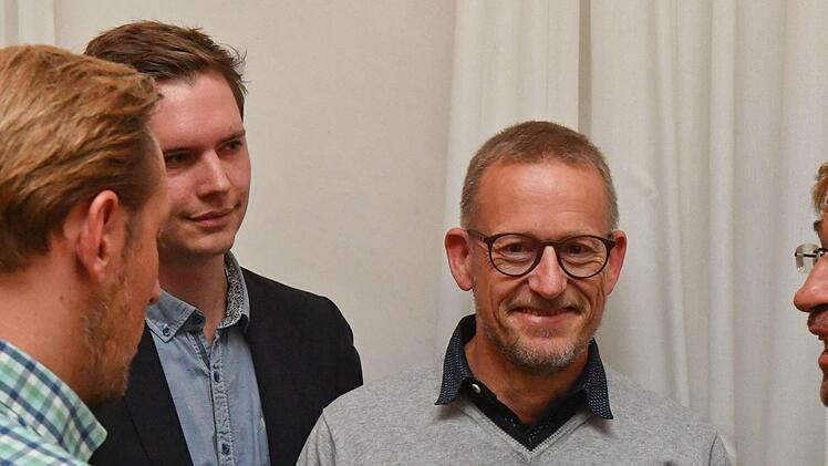 Sie waren hoch zufrieden mit dem Abschneiden der BI (von links): Christian Hader, Jonas Glüsenkamp und Volker Braun von der BI